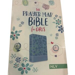 Thompson Prayer Map Bible for Girls - Blue and Green